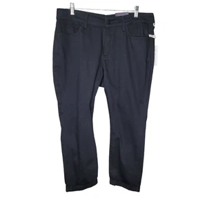 NWT NYDJ womens Alina Ankle black Pants jeans Size 14P petite Lift Tuck Tech - Picture 1 of 11