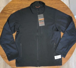 Hawke & Co. Gray Pro Series Performance Soft Shell Zip Front Jacket Men's LT NWT - Picture 1 of 12