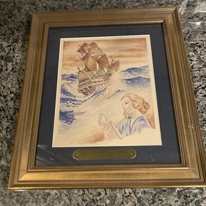 Fred Leister - Original Illustration - 1945 - Hard To Find! - Picture 1 of 5