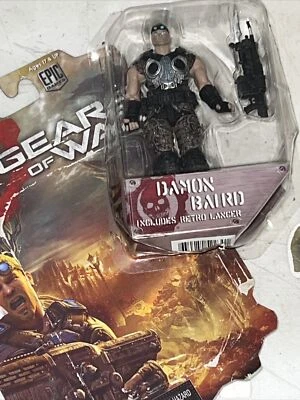 "Figura de acción de 4"" NECA Toys Damon Baird Gears of War 2013 videojuego = rara =" Foto 1 de 4
