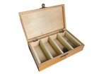 🎞️ Antike Dia-Kiste Holz Aufbewahrung Magazin für 100 Dias 5x5 cm Rarität