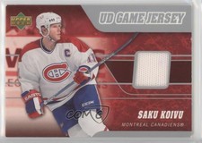 2006-07 Upper Deck UD Game Jersey Saku Koivu #J2-KO