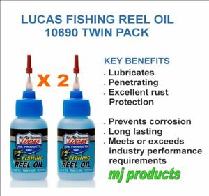 LUCAS OIL fishing reel oil 30ml 10690 fishing rod twin pack