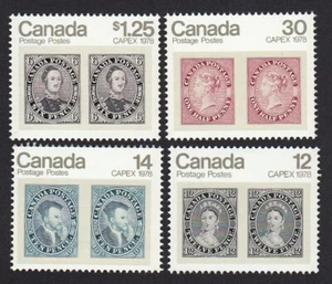 Queen Victoria, Prince Albert, Cartier = Canada 1978 #753-756 MNH Full set of 4 - Picture 1 of 1