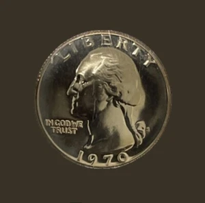 1970-S 25C (Proof) Washington Quarter - Picture 1 of 2