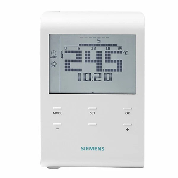 Siemens Chronothermostat hebdomadaire Rde100.1 Thermostat