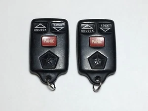 OEM 3 Button JEEP Key Fob OEM ORIGINAL GQ43VT7T PAIR OF 2 - Picture 1 of 2