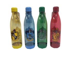 Harry Potter Hogwarts Water Bottle All Four House Drinking Bottle Xmas Gift New - Picture 1 of 19