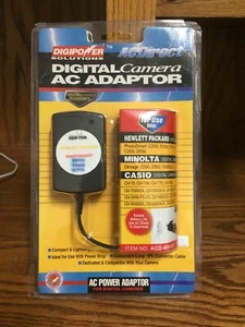 Adaptador de CA para cámara digital Digipower ACD-MN-CS para HP Minolta y Casio nuevo - Imagen 1 de 3