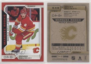 2018 Upper Deck O-Pee-Chee Update Marquee Rookies Red Juuso Valimaki Rookie RC