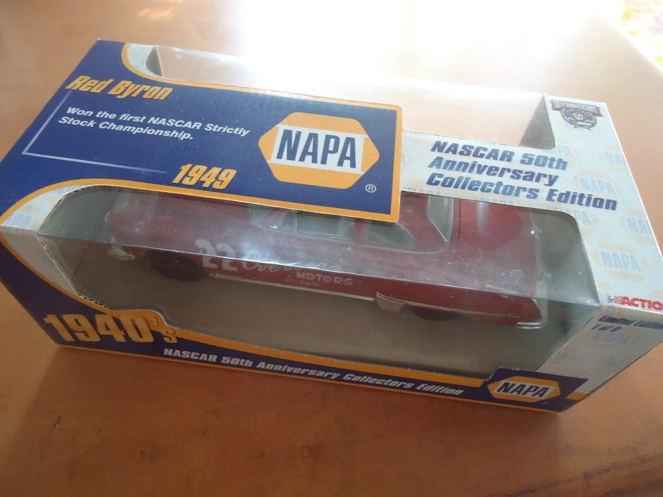 Napa Red Byron Overseas Motors 22 Atlanta Stock Car 1949 Action NASCAR Series 2