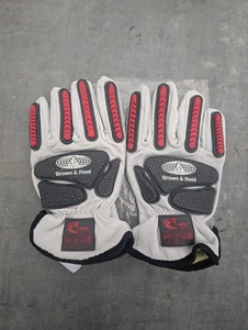 2 Pairs ~ Magid T-Rex Cow Split Leather Drivers Gloves XL Brown & Root - Picture 1 of 8