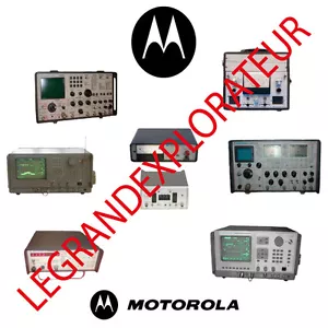 Ultimate Motorola R2001A B C D R2550 R2600 Operation & Service manual on DVD - Picture 1 of 1