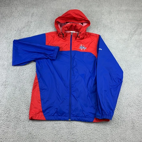 Tulsa Golden Hurricane Hoodie Mens Blue Columbia Full Zip Jacket NCAA Football Cover