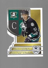 2003-04   Sergei Fedorov, Pacific Crown Royale, Numbered 116/850 
