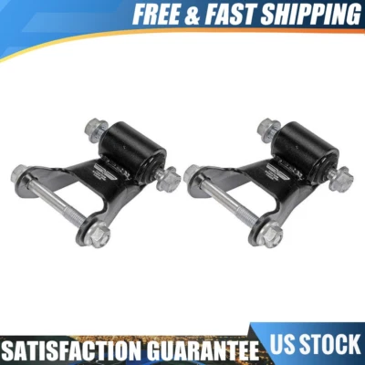 Juego de 2 soportes de grillete trasero Dorman Leaf Spring para Chevy GMC Foto 1 de 3