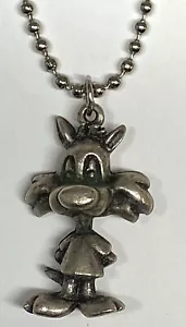 Looney Tunes Sylvester Katze 18" Hals SIGNIERT von Warner Bros WB86 massives Zinn NEU - Bild 1 von 2