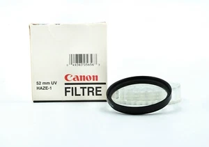 Filtro de lente Canon 52 mm UV Haze-1 en caja original - Imagen 1 de 1