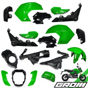 18PC BODY PANELS FRAME BODY GREEN FOR HONDA NEW GROM GROM 125 2022-2024 - Picture 1 of 15