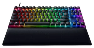 Razer Huntsman V2 TKL Gaming Keyboard Optical Purple Switches RGB DE - Bild 1 von 7