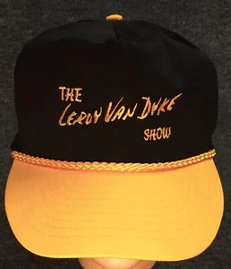 Vintage 1980s NOS Leroy Van Dyke Show Cap Snap Back Truckers Hat Walk On By - Picture 1 of 6
