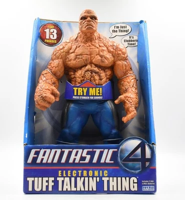 ToyBiz - Fantastic 4 The Movie - Electronic Tuff Talking Thing 12" Action Figure - Image 1 of 4