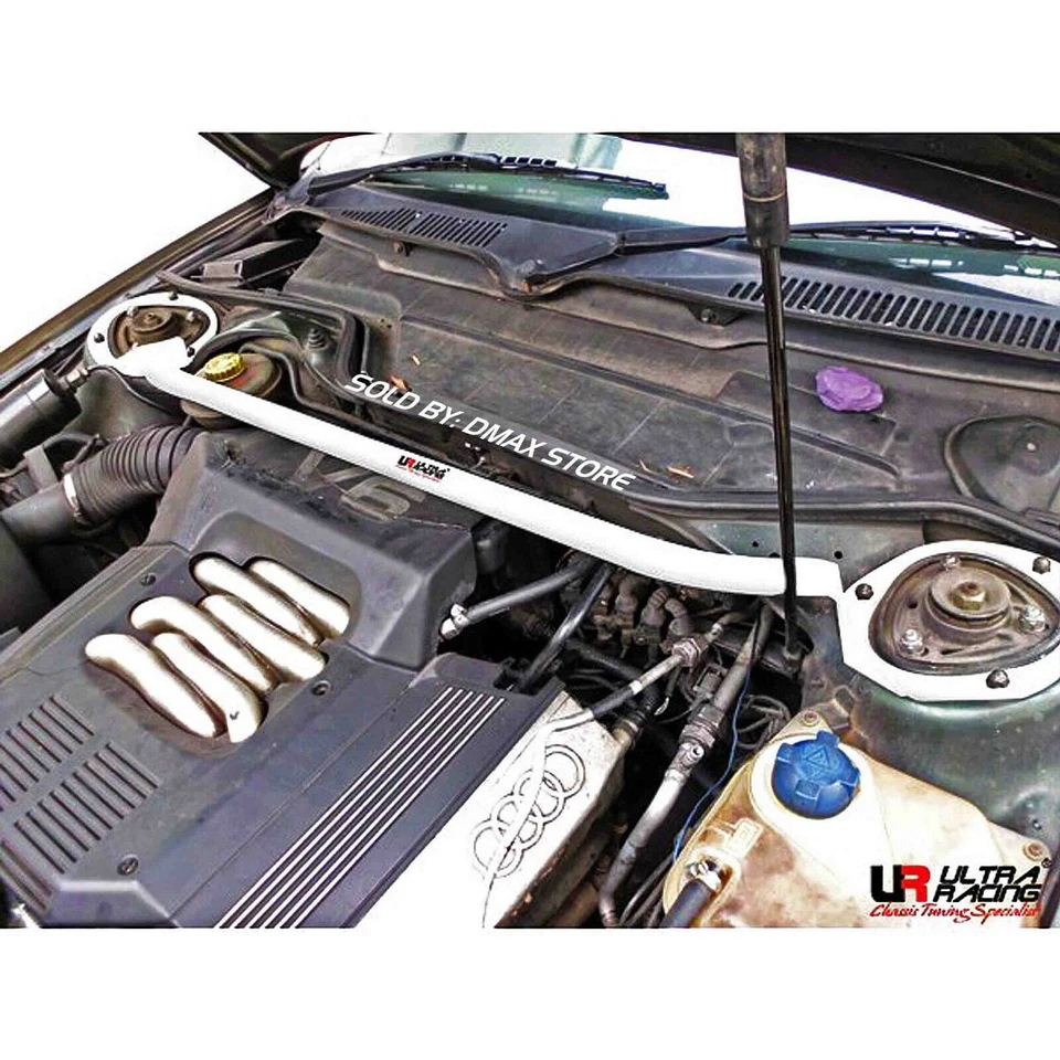AUDI A6 C4 TYP 4A 2.6 '94~'97 ULTRA RACING 2 PUNKTE FRONT STRUT TOWER BRACE BAR - Bild 1 von 4