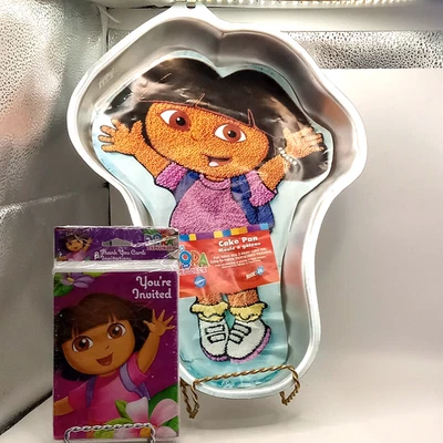 DORA la EXPLORADORA SARTÉN PARA PASTELES E INVITACIONES Dibujos Animados Nickelodeon Fiesta de Cumpleaños Foto 1 de 4