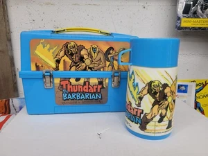 Vintage 1981 Thundarr the Barbarian Lunchbox with Thermos. - Picture 1 of 12
