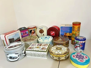 Vintage Konvolut 15 Keksdosen 80er & 90er Jahre Deko Werbung Hostess Hershey - Bild 1 von 7