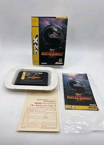Japanese Mortal Kombat II 2 Super 32X Sega Mega Drive Complete Rare US Seller  - Picture 1 of 24