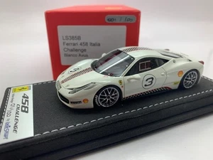 Looksmart Ferrari 458 Italia Challenge Bianco Avus Ltd No 1/100 LS385B 1/43 - Bild 1 von 2