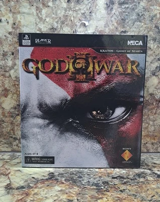 Genuine mint condition NECA God of War 3  Kratos Ghost Of spartan - Image 1 of 4