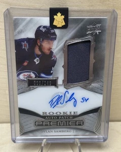 2022-2023 Premier Rookie Auto Patch Dylan Samberg #AR-DS /249 - Bild 1 von 2