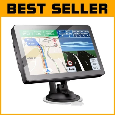 Professional Vehicle GPS with 9-Inch Screen, Free Lifetime Maps & Truck Routing - Image 1 of 4
