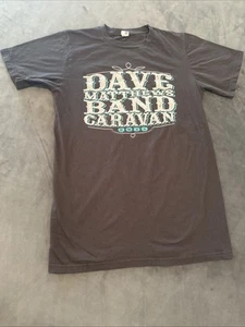 Camisa de manga corta Dave Matthews Caravan Band Tour 2011 S Yunque Concert Band - Imagen 1 de 8