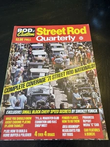 ROD AND CUSTOM STREET ROD QUARTERLY FALL 1971 COVERING '71 STREET ROD NATIONALS - Picture 1 of 7