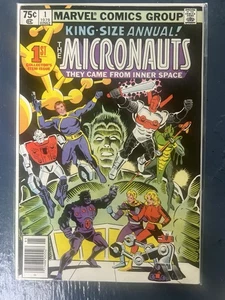The Micronauts #1 Annual They Came From Inner Space (1979, Marvel Comics) - Imagen 1 de 8