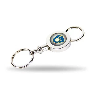 Milwaukee Brewers Quick Release Valet Keychain - Picture 1 of 1