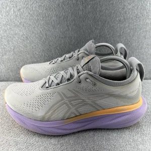 Asics Gel-Nimbus 25 Damengröße 9,5 grau lila sportliche Laufschuhe Turnschuhe - Bild 1 von 20