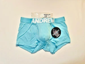 Andrew Christian   Size S   Modal/Rayon  FLY Boxer Briefs - Light Blue/White - Picture 1 of 12