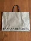 BANANA REPUBLIC Brown paper gift shopping bag approximately 16x11.5x6”
