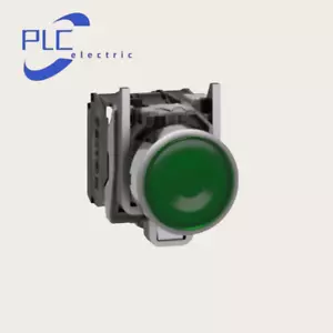 New With Box Schneider XB4BW33M5 Ø22 Green button with light 230...240V AC - Picture 1 of 2
