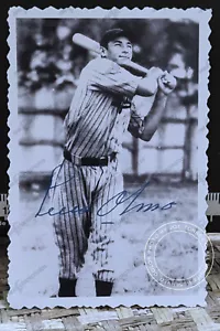 Luis Olmo (Brooklyn Dodgers) LBPPR Custom Card Deckle Edge Style Caguas Criollos - Picture 1 of 1