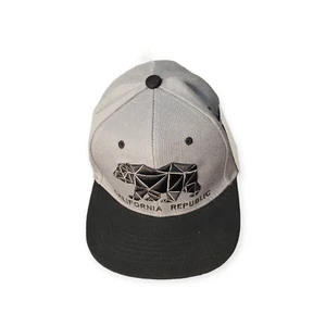 Ring of Fire California Republic Geo Bear Snap-Back One Size GYK - Picture 1 of 7