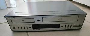 Go Video DVR4250 Sonic Blue VCR VHS DVD Combo Dual Deck NO REMOTE - Picture 1 of 3