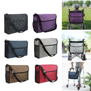 SALE Wheelchair Bag Large Storage Pockets for Walker Motorized Wheelchair Adults - Picture 1 of 50
