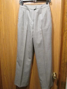 Oscar De La Renta Women's Black & White Wool Hounds Tooth  Pants SIZE 6  - Picture 1 of 7