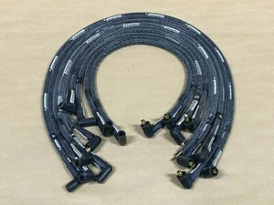 Moroso SBC 305 350 Sleeved Race Spark Plug Wires 90 degree (Under Header) NEW - Picture 1 of 4