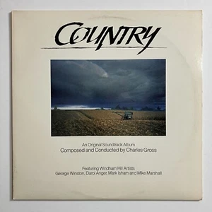 Country Soundtrack Vinyl LP Composed By Charles Gross Windham Hill Records 1984 - Imagen 1 de 6